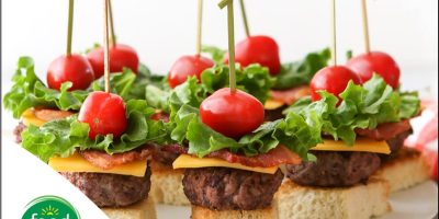 A Plate Of Food With A Sandwich And A Salad
